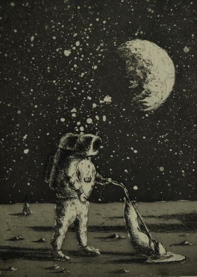 Cleaner Ets Aquatint 8x11 cm