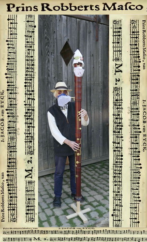 CHRISTOPHE FORMERY Engenthal le Bas France mask contrebasse aĚ bec