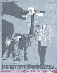 FvV MRAF Happy Family 2003 linocut 