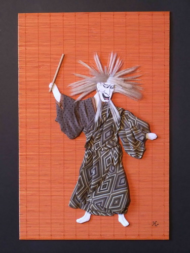 JOELLE KUHNE JAPON pesonnage du Théâtre NÔ Kurosaka sorcière